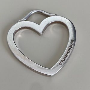 Tiffany & Co. Keys Collection Open Heart Pendant